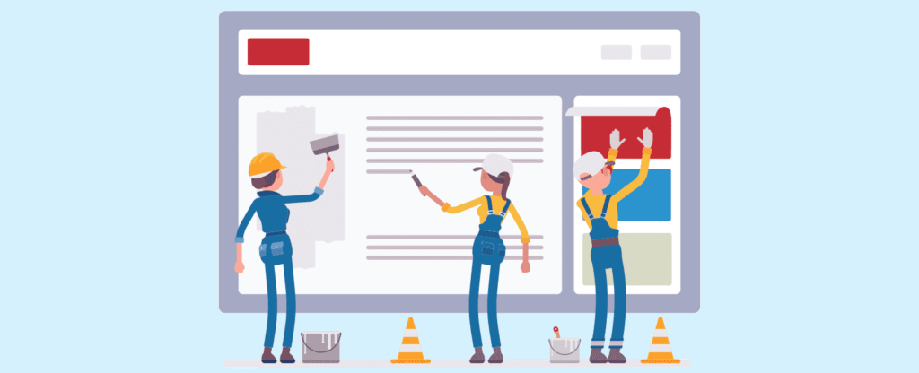 Eine Grafik die, die Funktionen von WordPress zusammenfassend darstellen soll