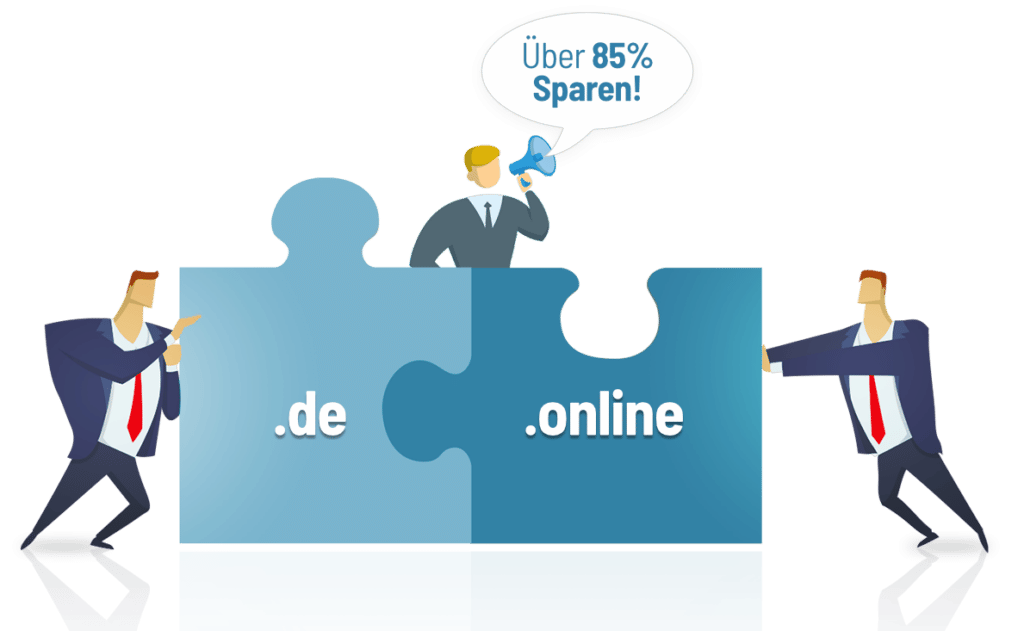 Bundle-Aktion .DE & .ONLINE