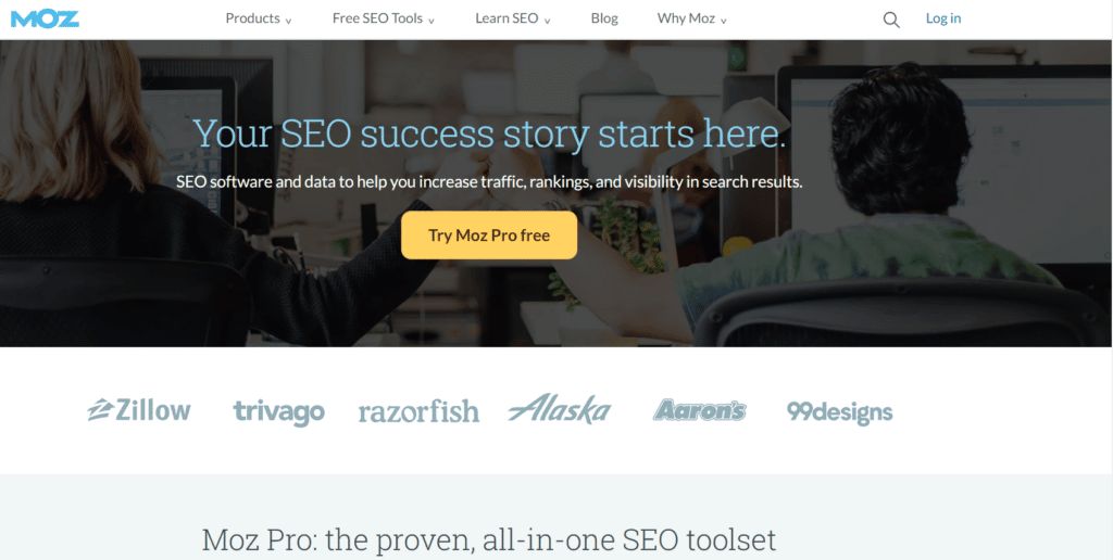 Moz Pro - Die besten Google Keyword Planner Alternativen