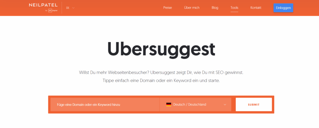 Übersuggest - Neil Patel