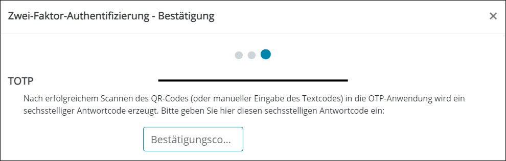 2FA-Bestätigung