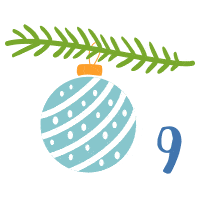 Adventskalender Tür 9