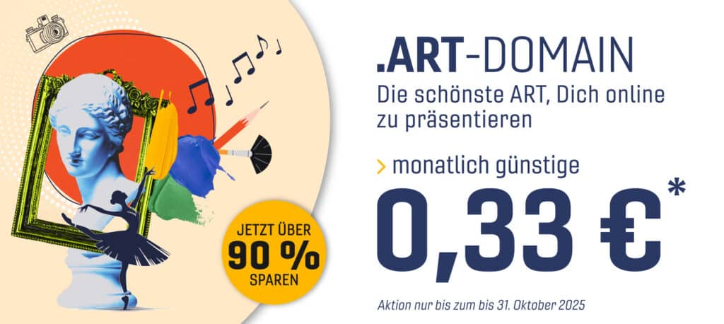 Art-Promo Okt25 - 33 Cent/Monat