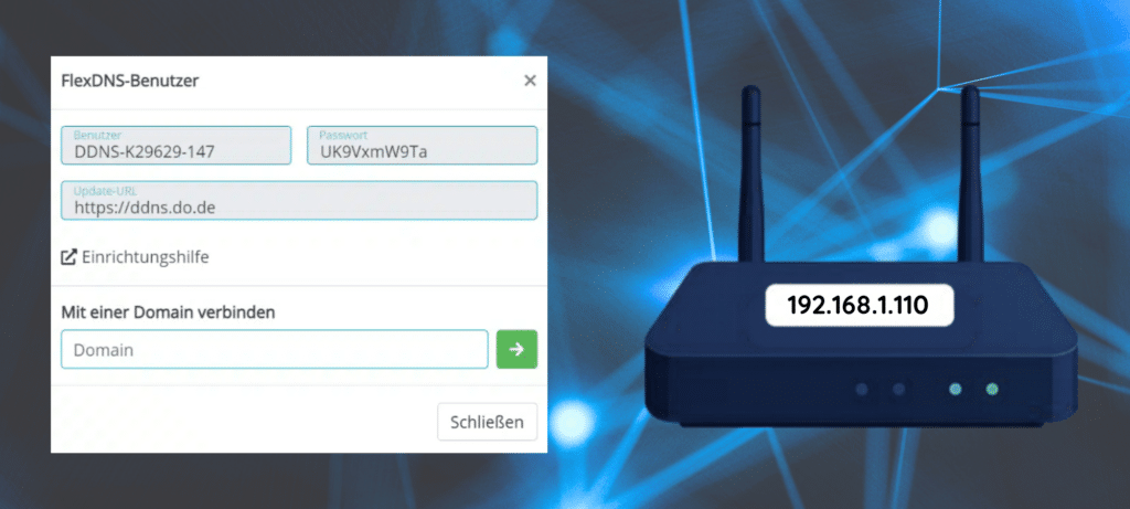 router & flexdns-einstellungen