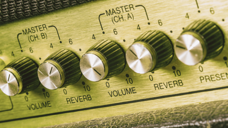 verstärker-drehknöpfe